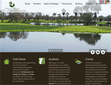 Tablet Screenshot of golfflamingo.com